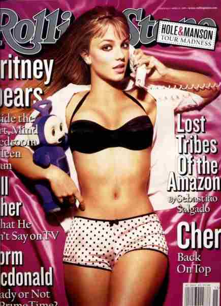 Britney Spears on the April 1999 cover of Rolling Stone