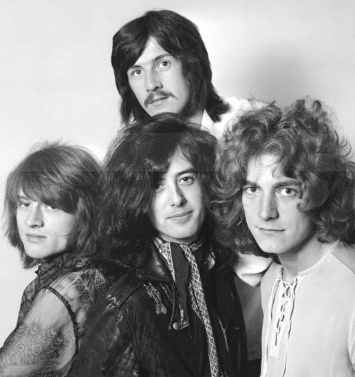 Led Zeppelin group picture