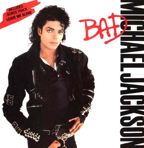 Michael Jackson's Bad album cover