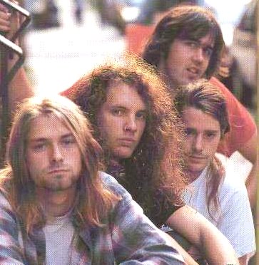 Nirvana in 1989 Cobain, Everman, Channing, Novoselic