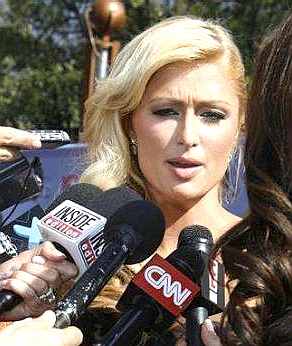 Paris Hilton gets 45 days in jail reduced to 23 5 May 2007