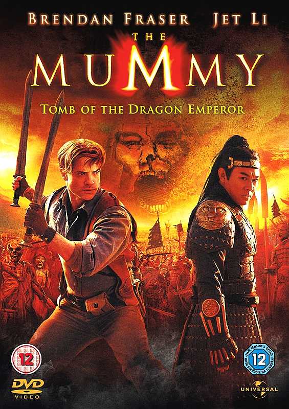 The Mummy third film in trilogy starring Bredan Fraser and Jet Li