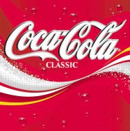 Coca Cola classic design logo