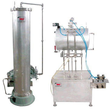 Example of a low cost carbonation unit