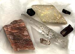 An assortment of minerals. Photo from US Geological Survey.
