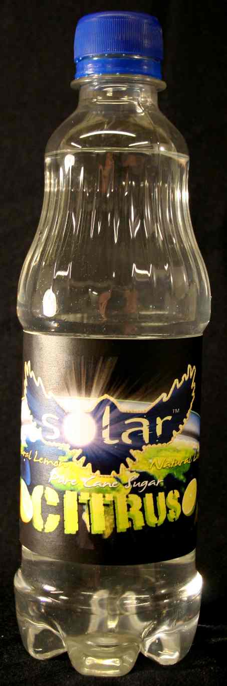 Solar Citrus 500ml PET bottle earth label
