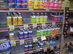 Soda in a Virginia supermarket.