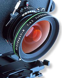  Large format lens camera