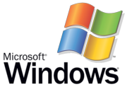 One of the logos of Microsoft Windows, the Company's best-known product.