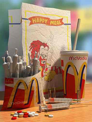 McDrugs happy meal - not to be taken seriously