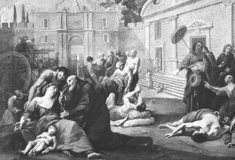 The Black Death, bubonic plague