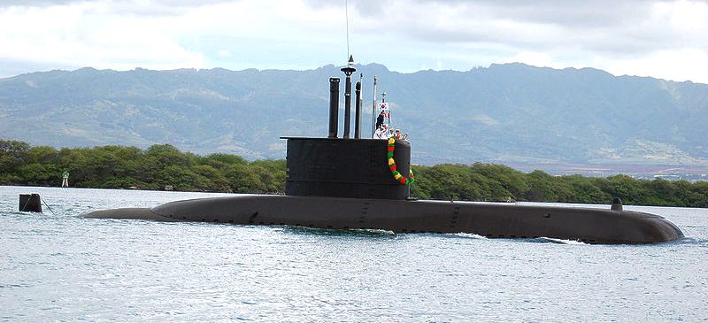 ROK Navy submarine at Pearl Harbour: Lee Sunsin SS-068