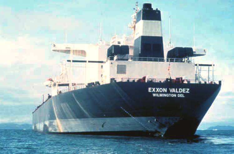 Exxon Valdex ships stern