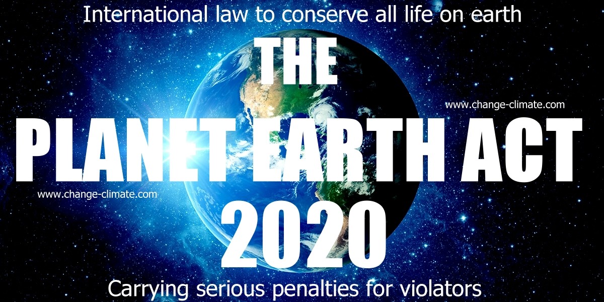 The Planet Earth Act 2020