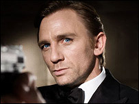 Daniel Craig as James Bond 007 Casion Royale