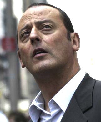 Jean Reno playing a detective in a Hollywood movie