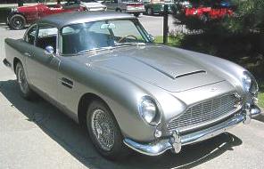 James Bond Aston Martin DB5 coupe