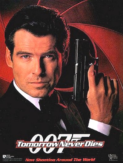 Pierce Brosnan in Tomorrow Never Dies, a United Artists film