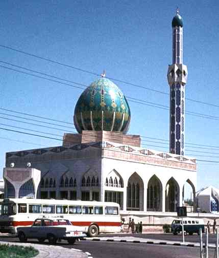 A mosque in Baghdad, Iraq