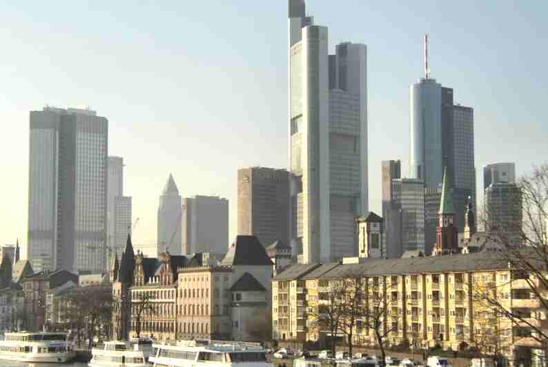 Frankfurt, germany's financial centre