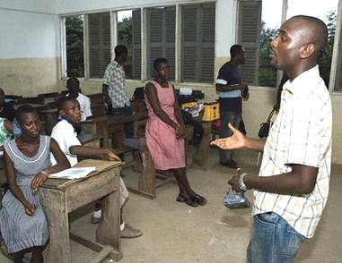 A school in Sekondi-Takoradi, Ghana