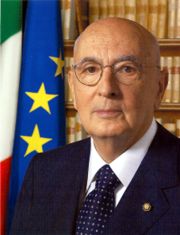 Giorgio Napolitano Italian President