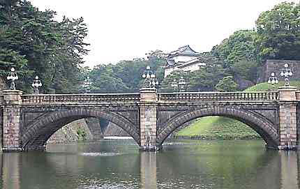 Tokyo Nijubashi Bridge Imperial Palace Japan