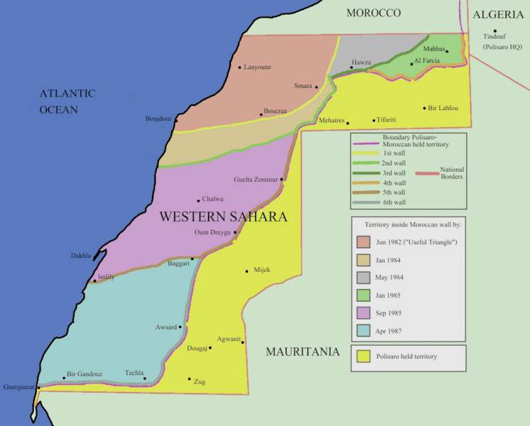 Morocco western sahara desert African continent