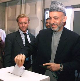 Afghanistan President Hamid Karzal