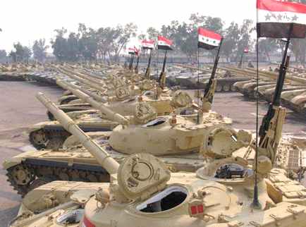 Iraq tank armoury