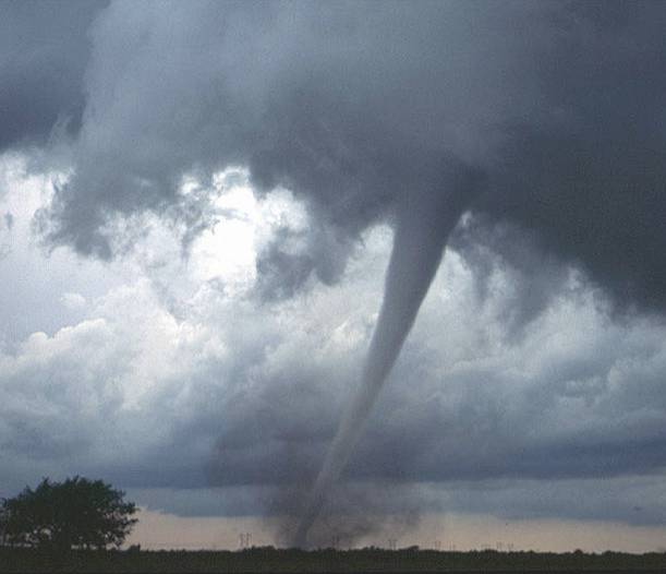 A tornado near Oklahoma