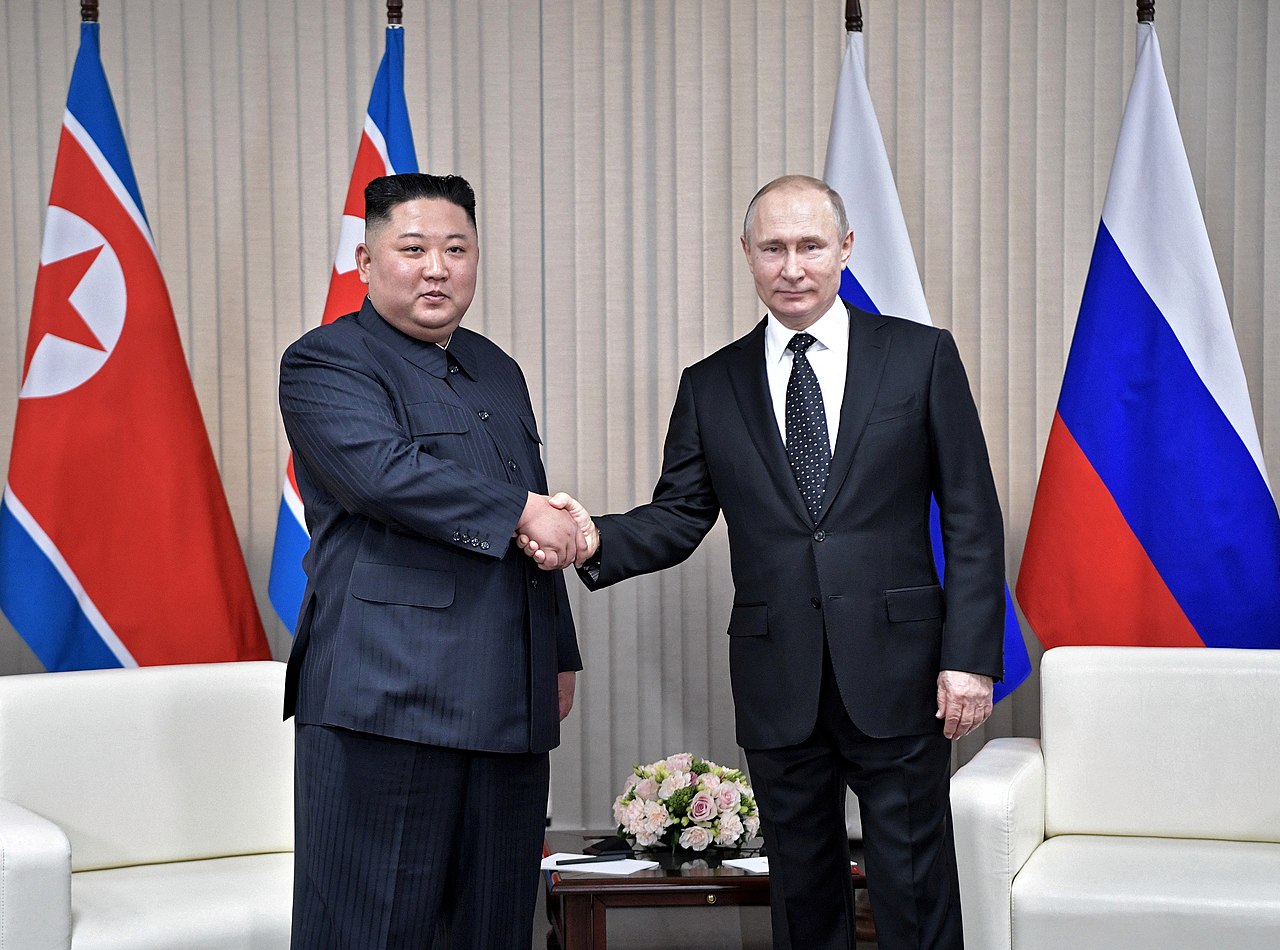Kim Jong Un and Vladimir Putin - Communistic dictators