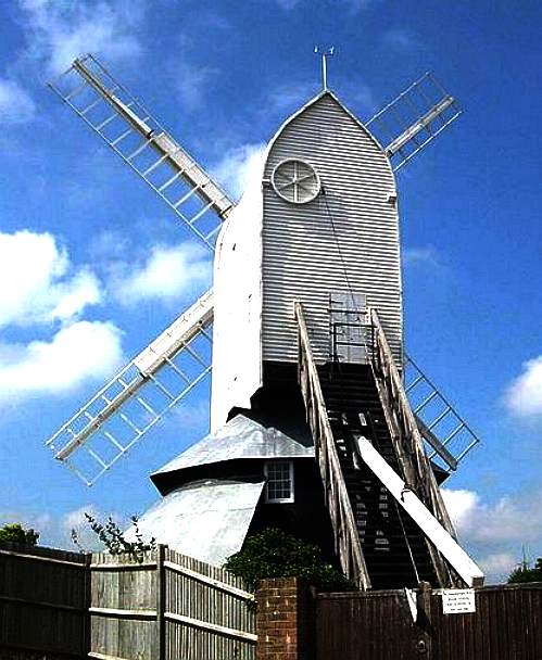 Windmill at Windmill Hill, north-east of Lime Park