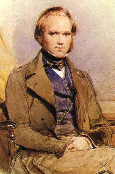 Portrait of Charles Darwin by George Raymond 1830s