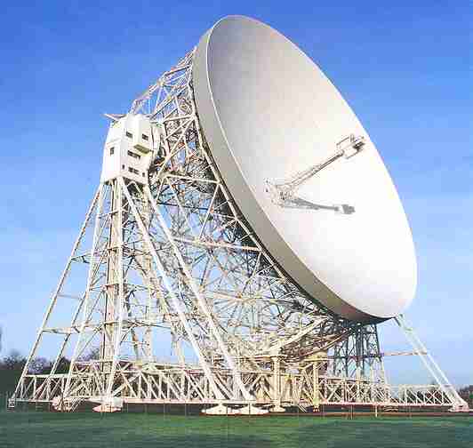The 76.0 m Lovell radio telescope at Jodrell Bank Observatory