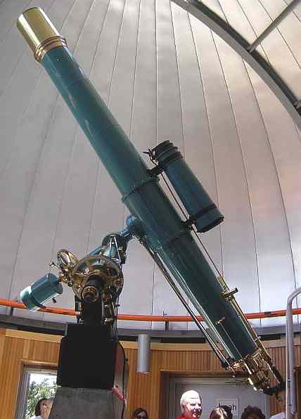 An 8 inch telescope