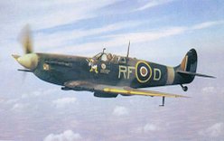 A Royal Air Force Spitfire, one of the fighters many thank for winning the Battle of Britain