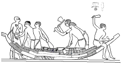 Egyptian boatbuilders