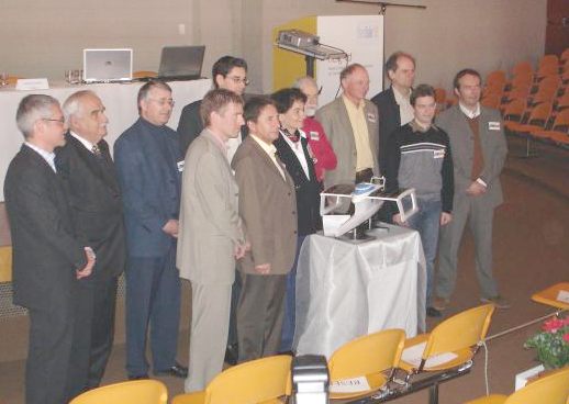 Raphael Domjan launching PlanetSolar in 2006