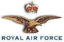 Royal Air Force bord and crown logo