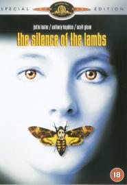 Silence of the Lambs movie (dvd cover) starring Anthony Hopkins