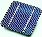 Crystaline solar cell single