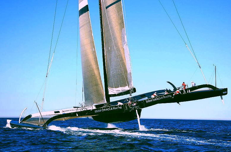 BMW sponsored Oracle Racing trimaran