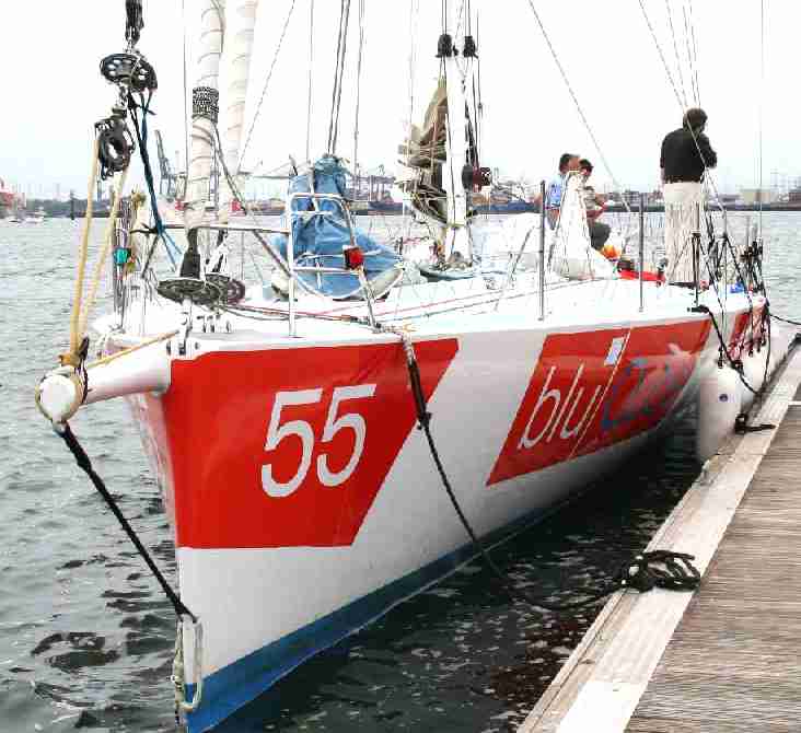 Open 60 racing yacht - White Ocean Racing Vendee Globe contender
