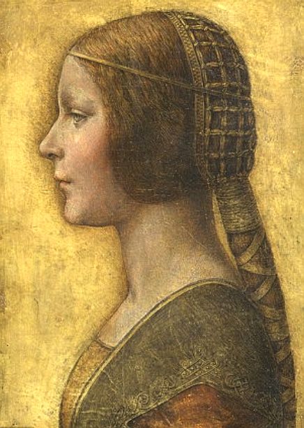 Bianca Sforza's portrait by Leonardo da Vinci