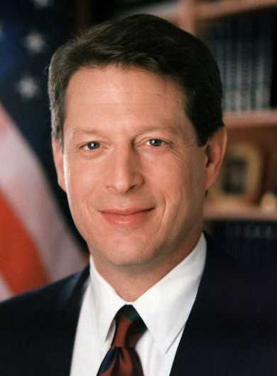 Al Gore vice president of the USA United States of America