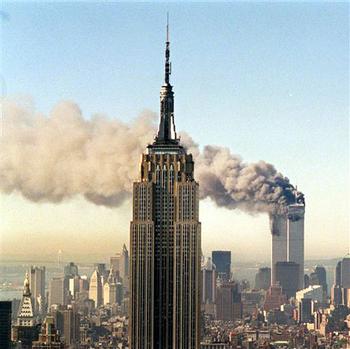 9/11 Twin Towers CNN news coverage September 11