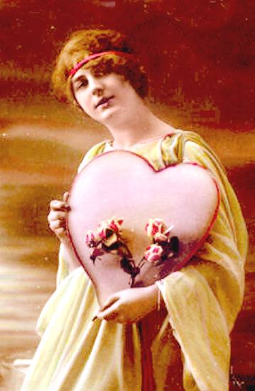 Valentines Day card 1910
