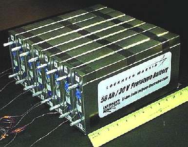 Lockheed lithium ion battery for NASA